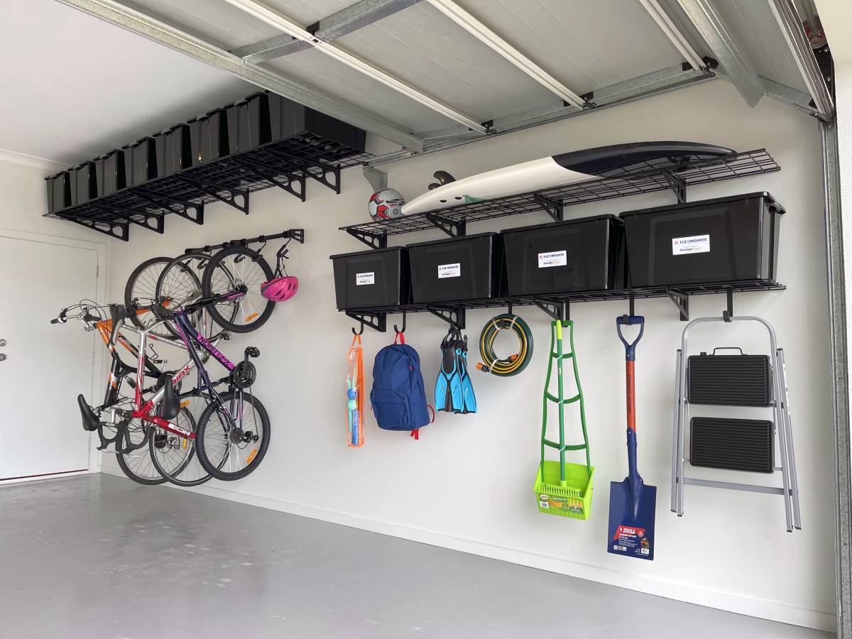 Wall Mounted Shelving & Bike Racks to Perfectly Suit Your Garage FULL RANGE