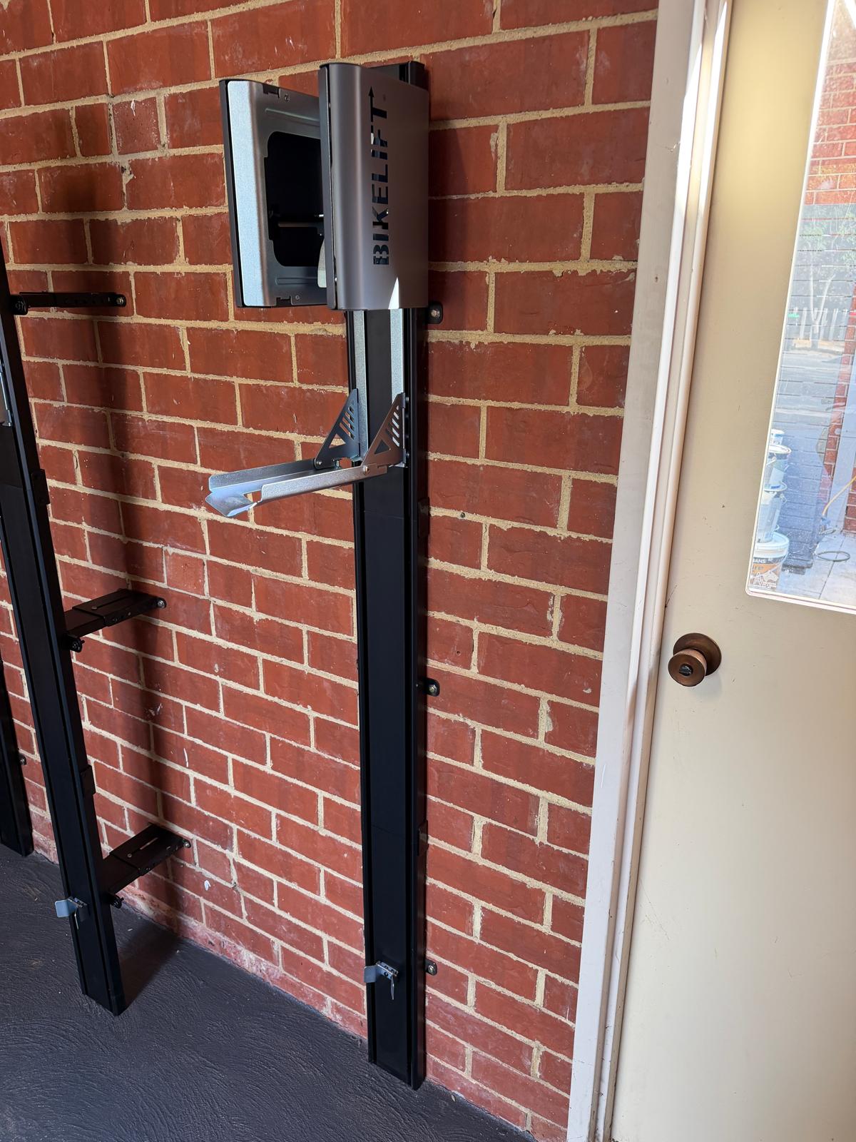 BIKELIFT® Easy Lift Vertical On-Wall Bike Rack