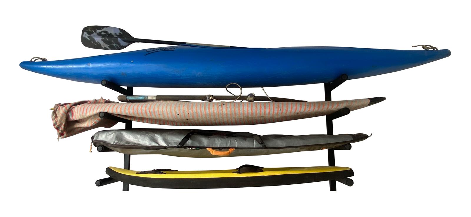 Fleximounts® Wall Mounted Heavy-Duty Universal Quad Storage Rack Set