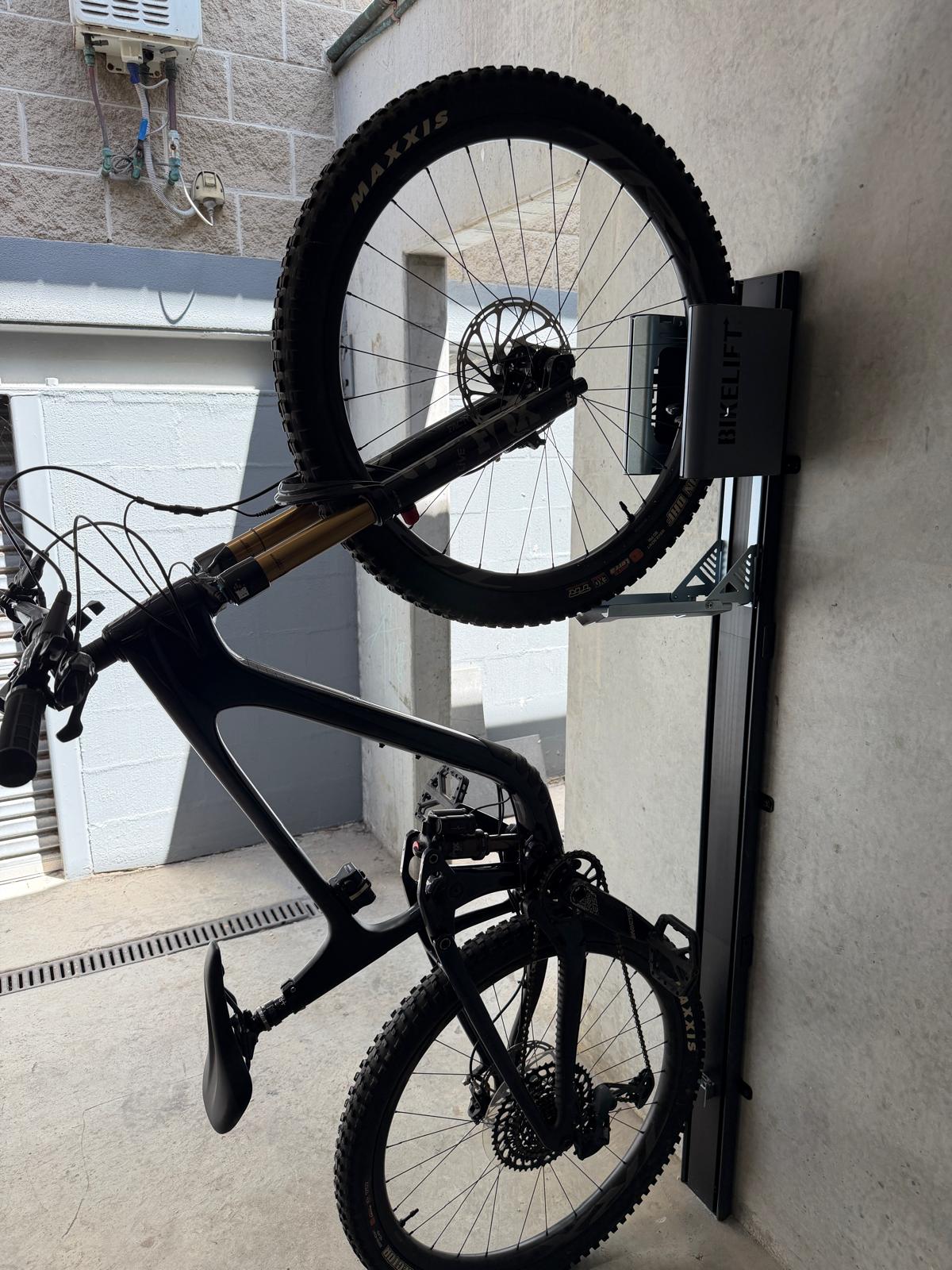 BIKELIFT® Easy Lift Vertical On-Wall Bike Rack
