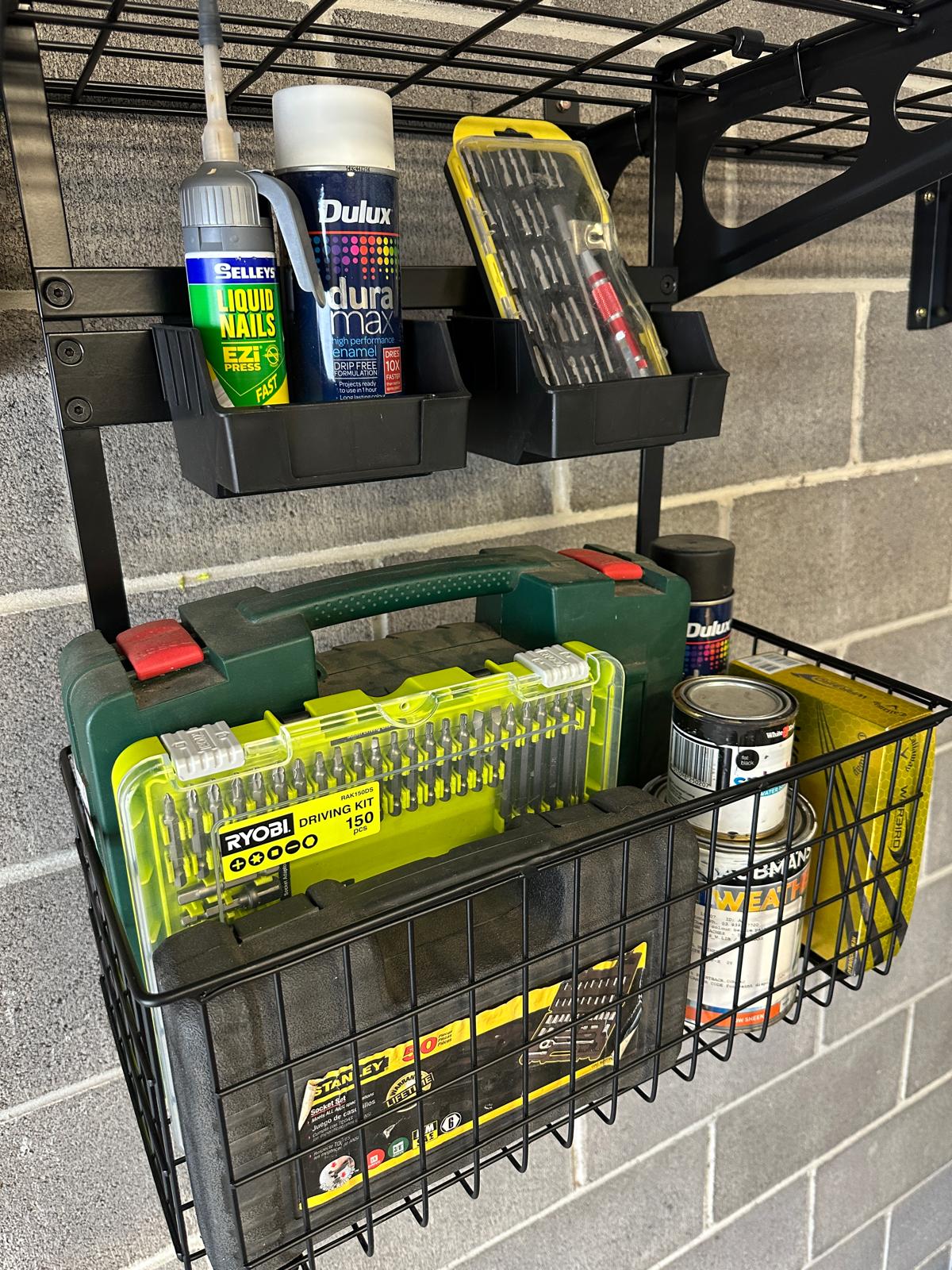 Fleximounts® Shelf Mounted Large Basket Set