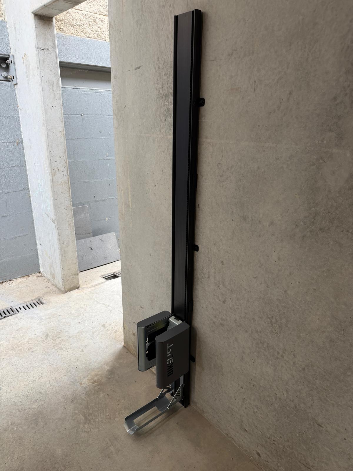 BIKELIFT® Easy Lift Vertical On-Wall Bike Rack