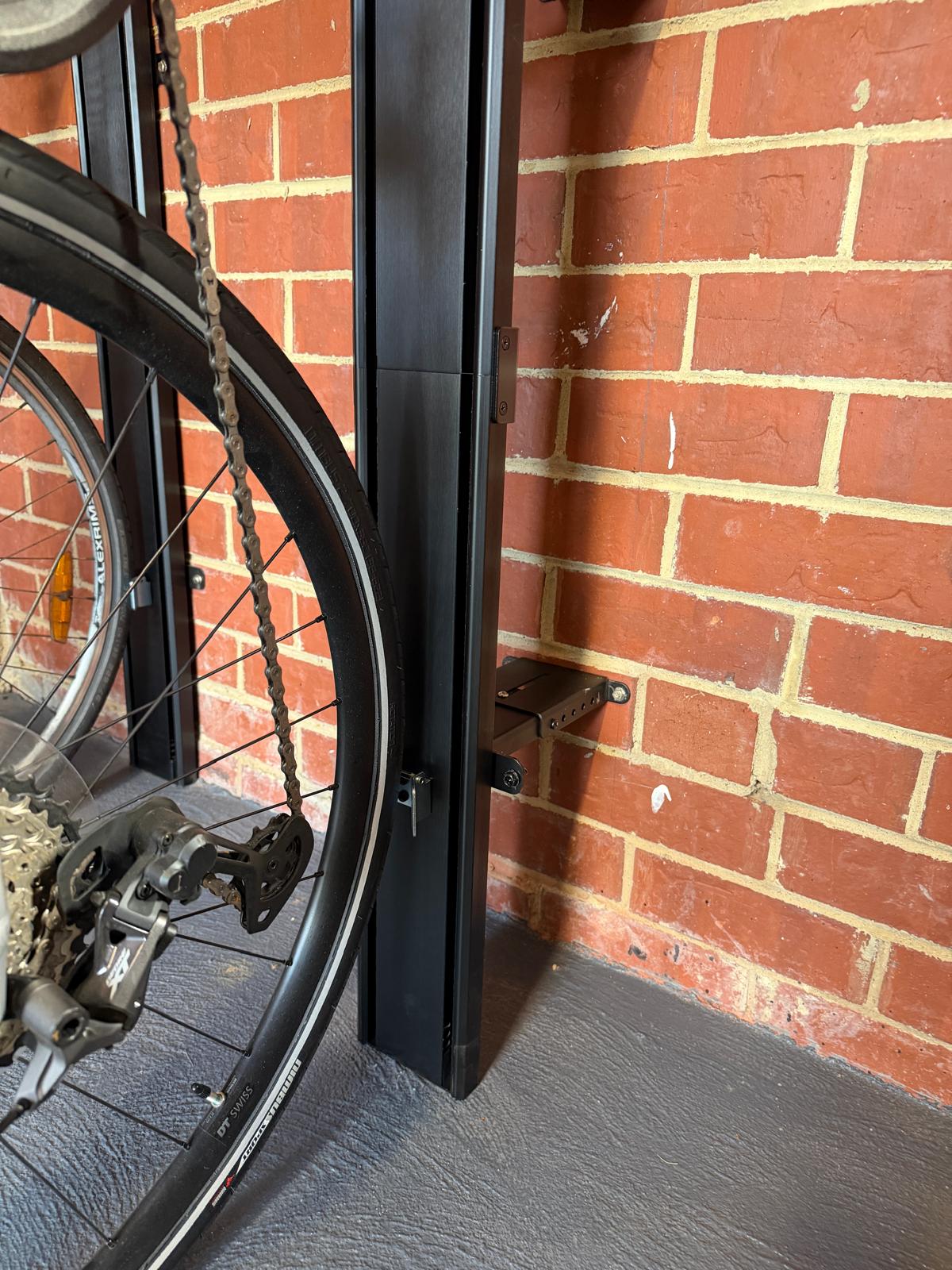 BIKELIFT® Easy Lift Vertical On-Wall Bike Rack