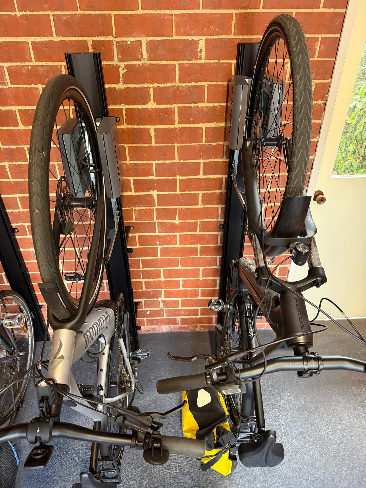 BIKELIFT® Easy Lift Vertical On-Wall Bike Rack