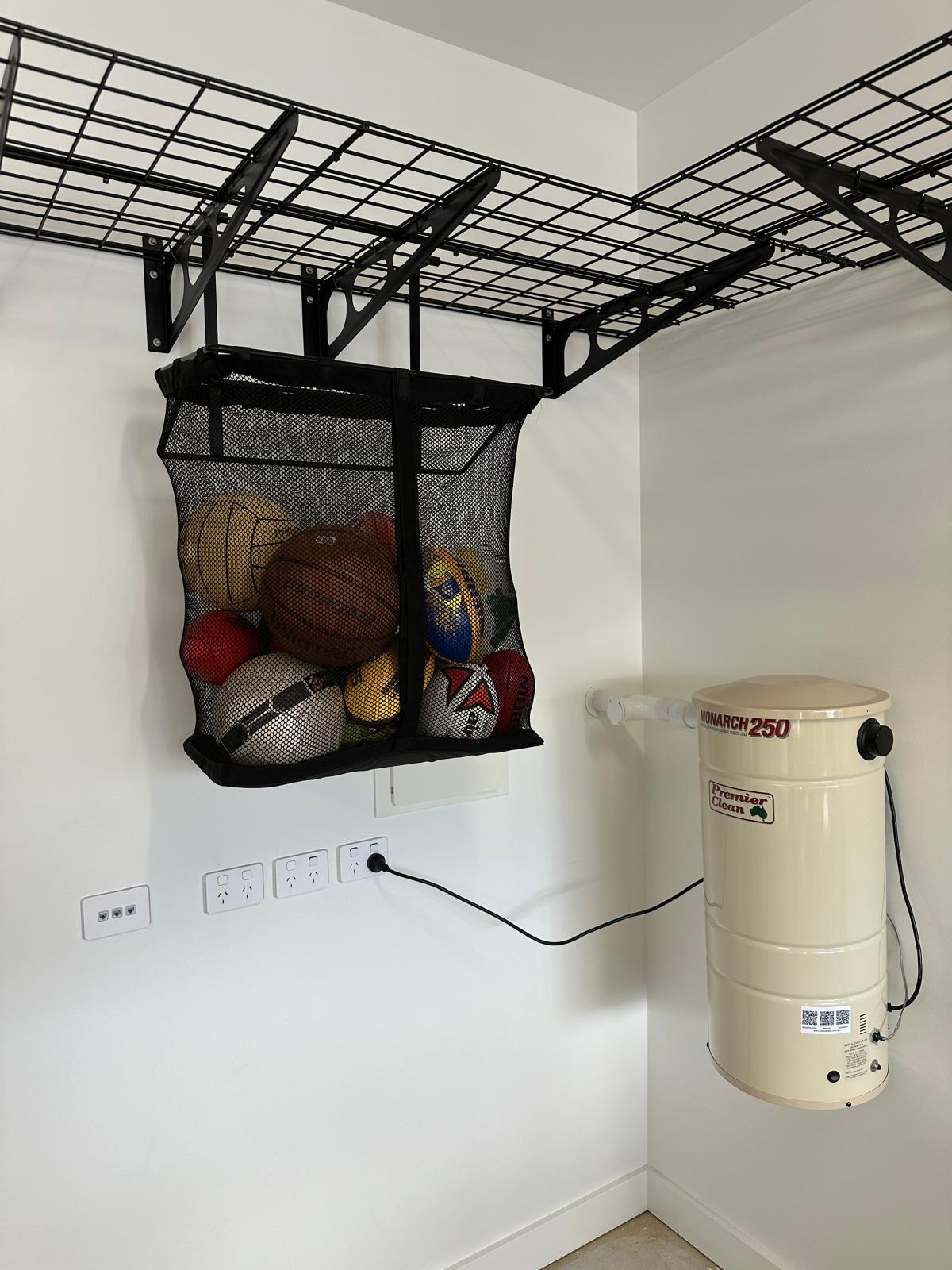 Fleximounts® Shelf Mounted Sports Storage Bag