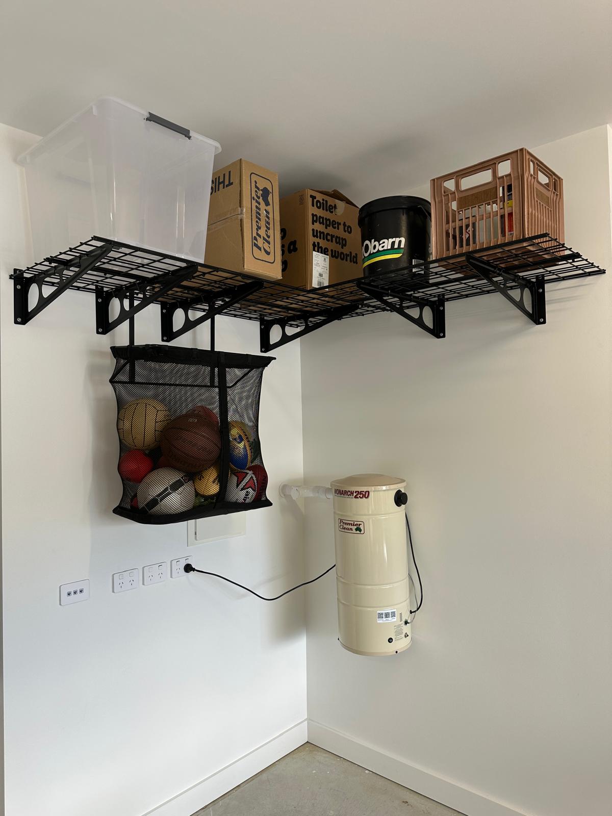 Fleximounts® Shelf Mounted Sports Storage Bag