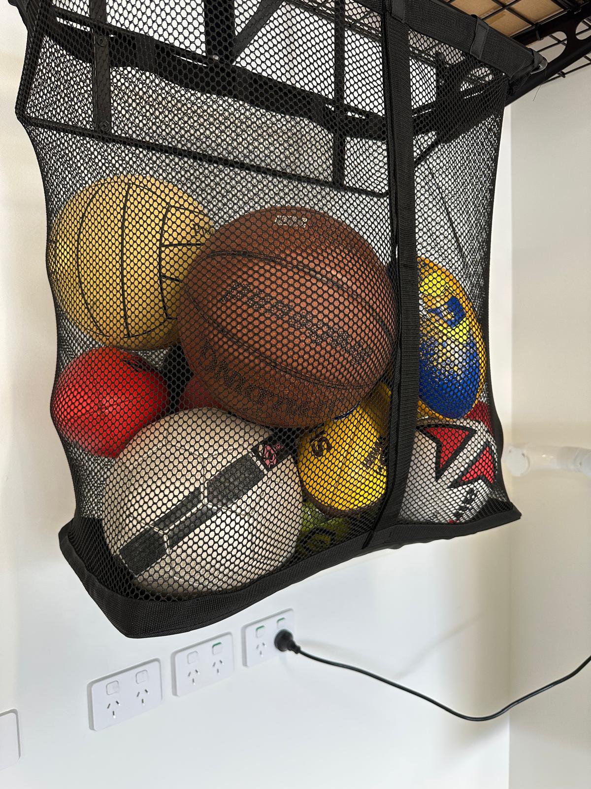 Fleximounts® Shelf Mounted Sports Storage Bag