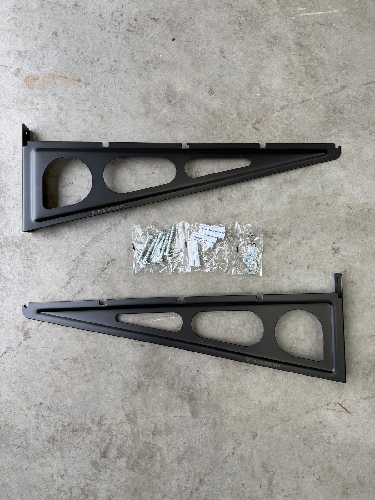Fleximounts® Bracket Pair - Extra Deep Shelving