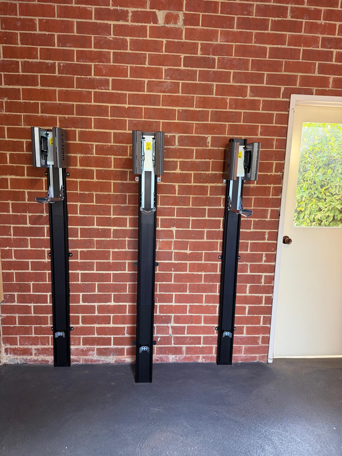 BIKELIFT® Easy Lift Vertical On-Wall Bike Rack