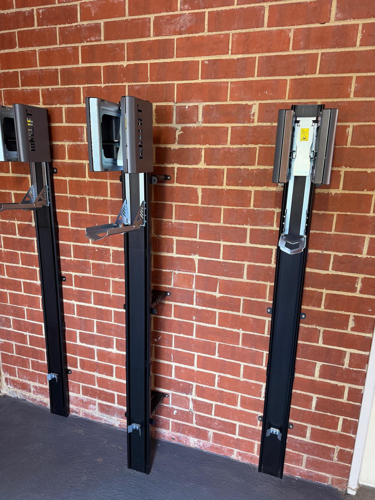 BIKELIFT® Easy Lift Vertical On-Wall Bike Rack