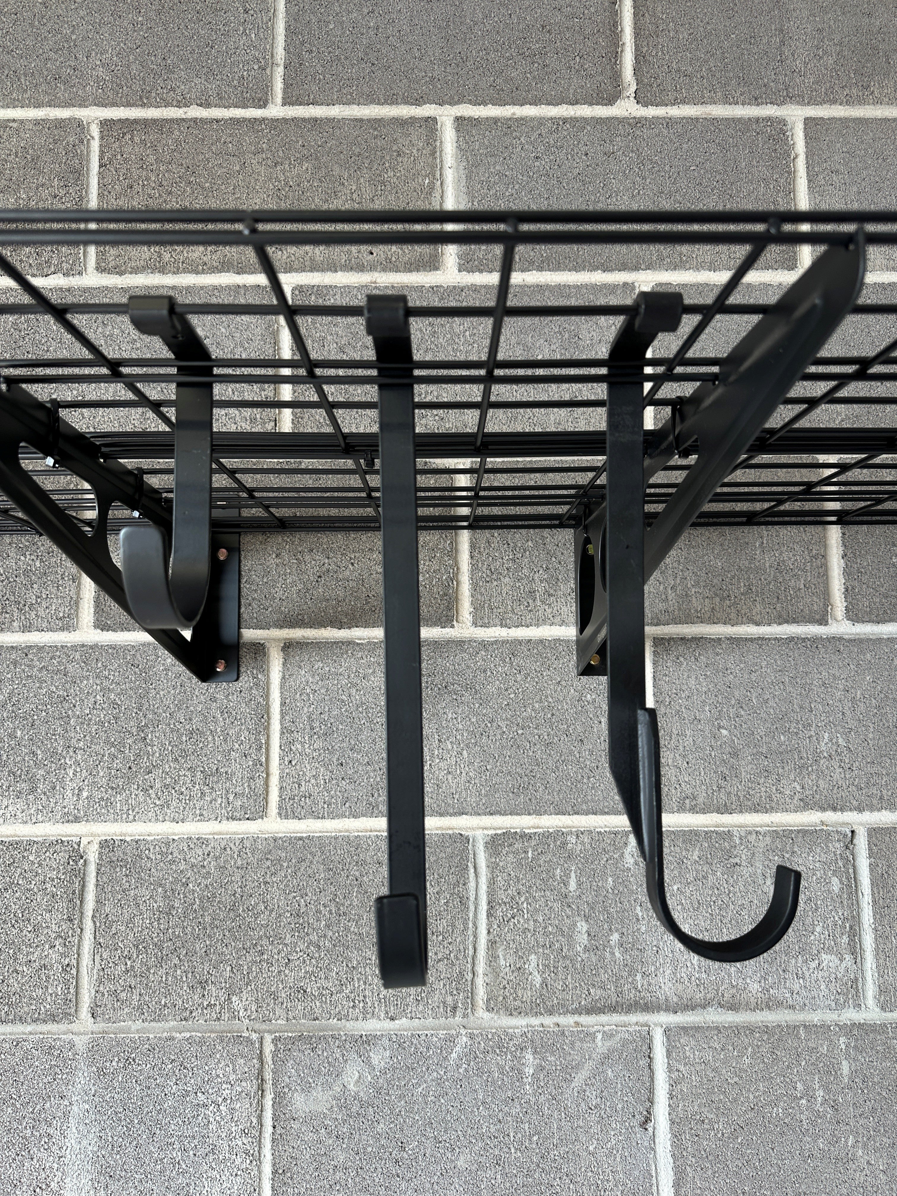 Fleximounts® Long Utility & Bike Shelf Hooks