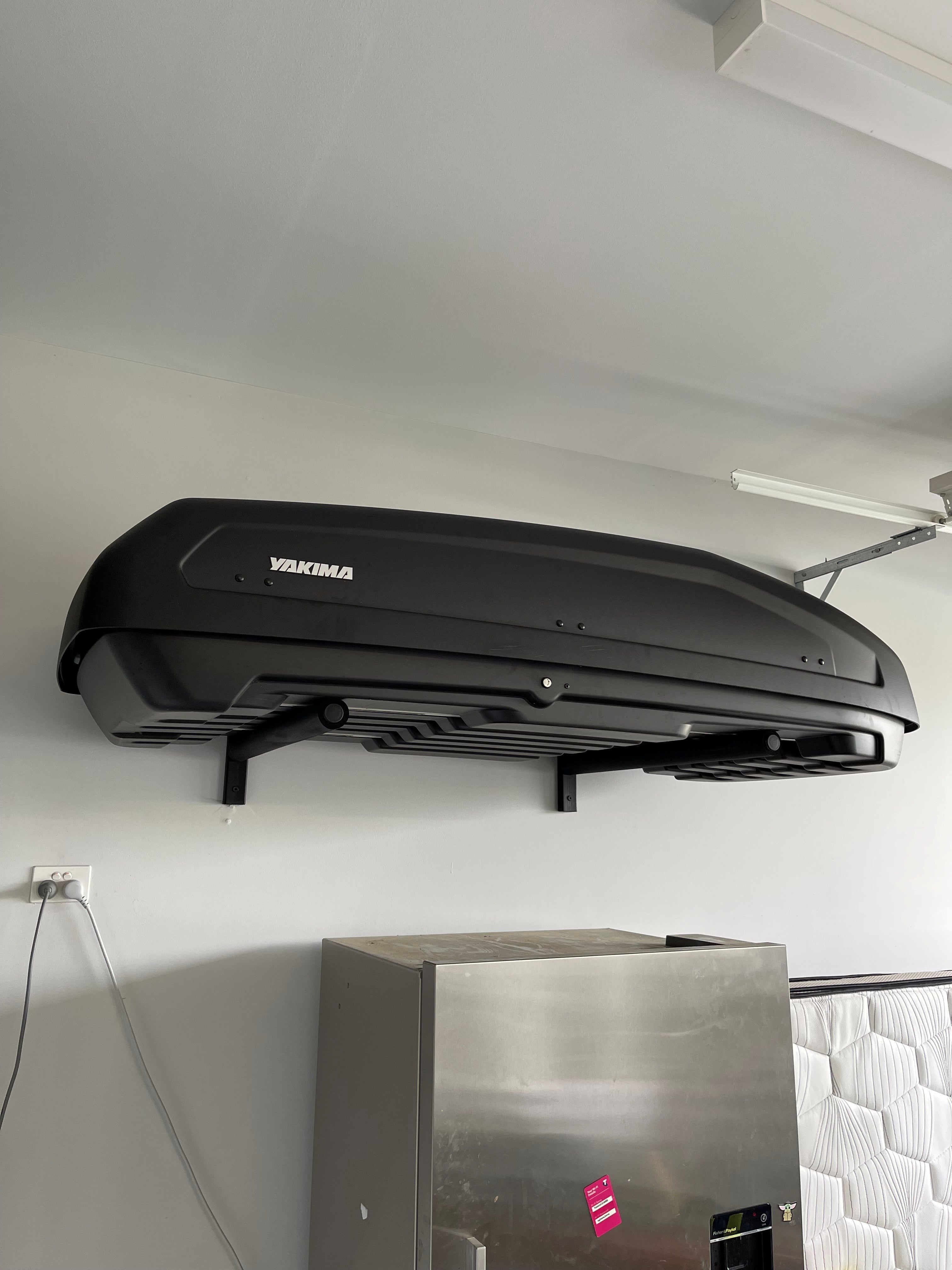 Fleximounts® Wall Mounted Car Roof Box, Kayak & SUP Storage Rack Set