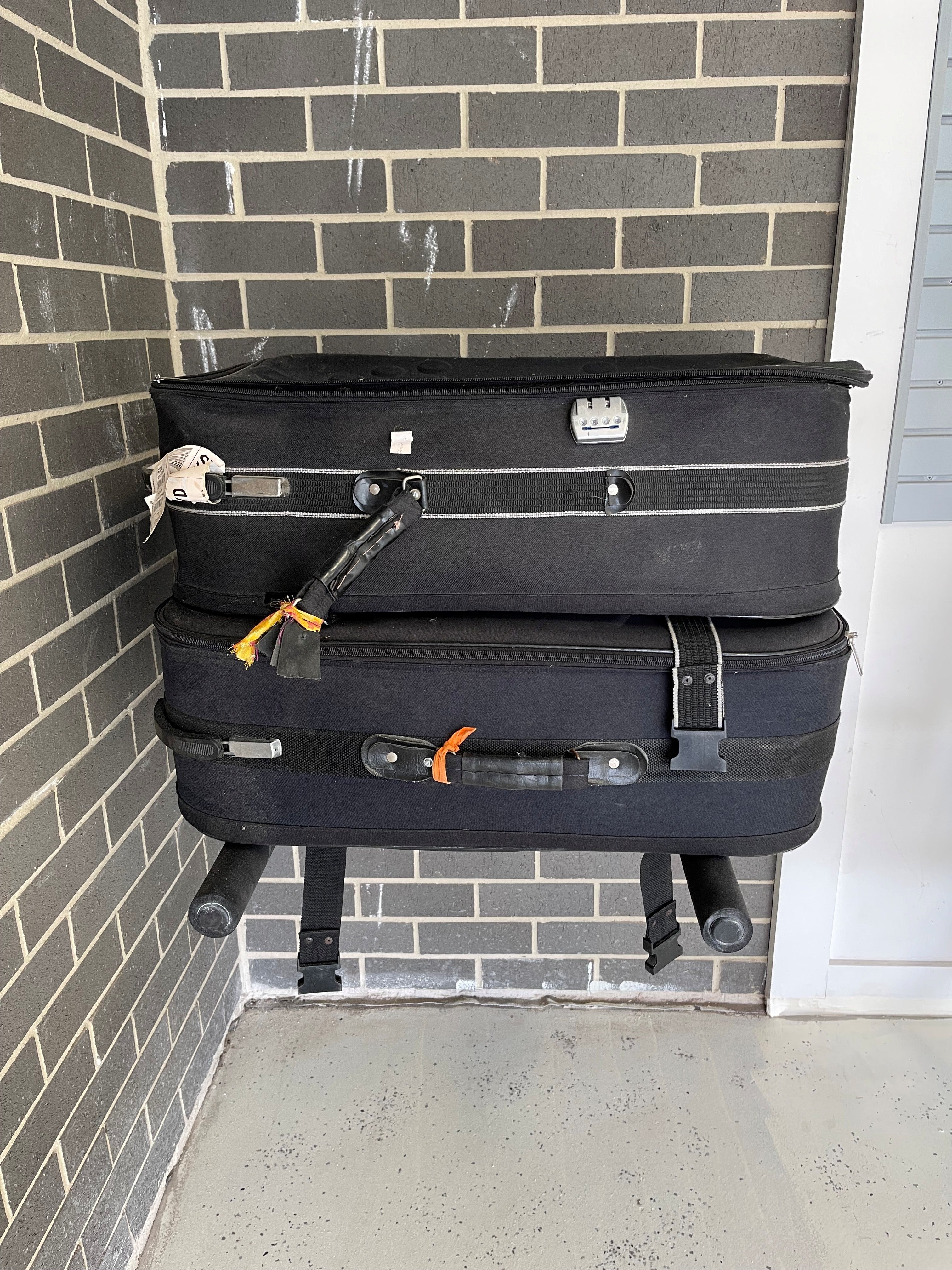 Fleximounts® Wall Mounted Car Roof Box, Kayak & SUP Storage Rack Set