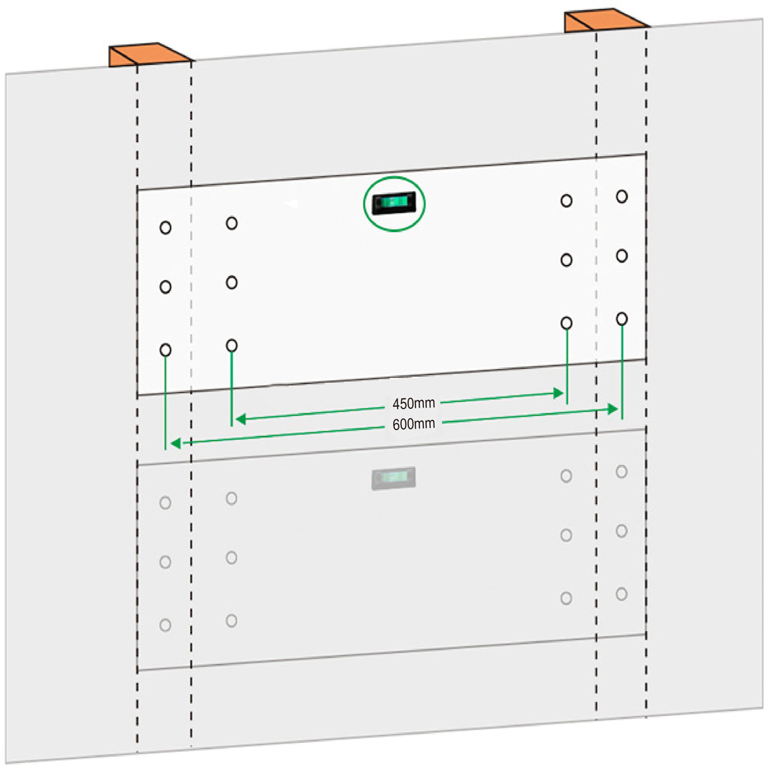 Fleximounts® Wall Shelving Standard - IN STOCK