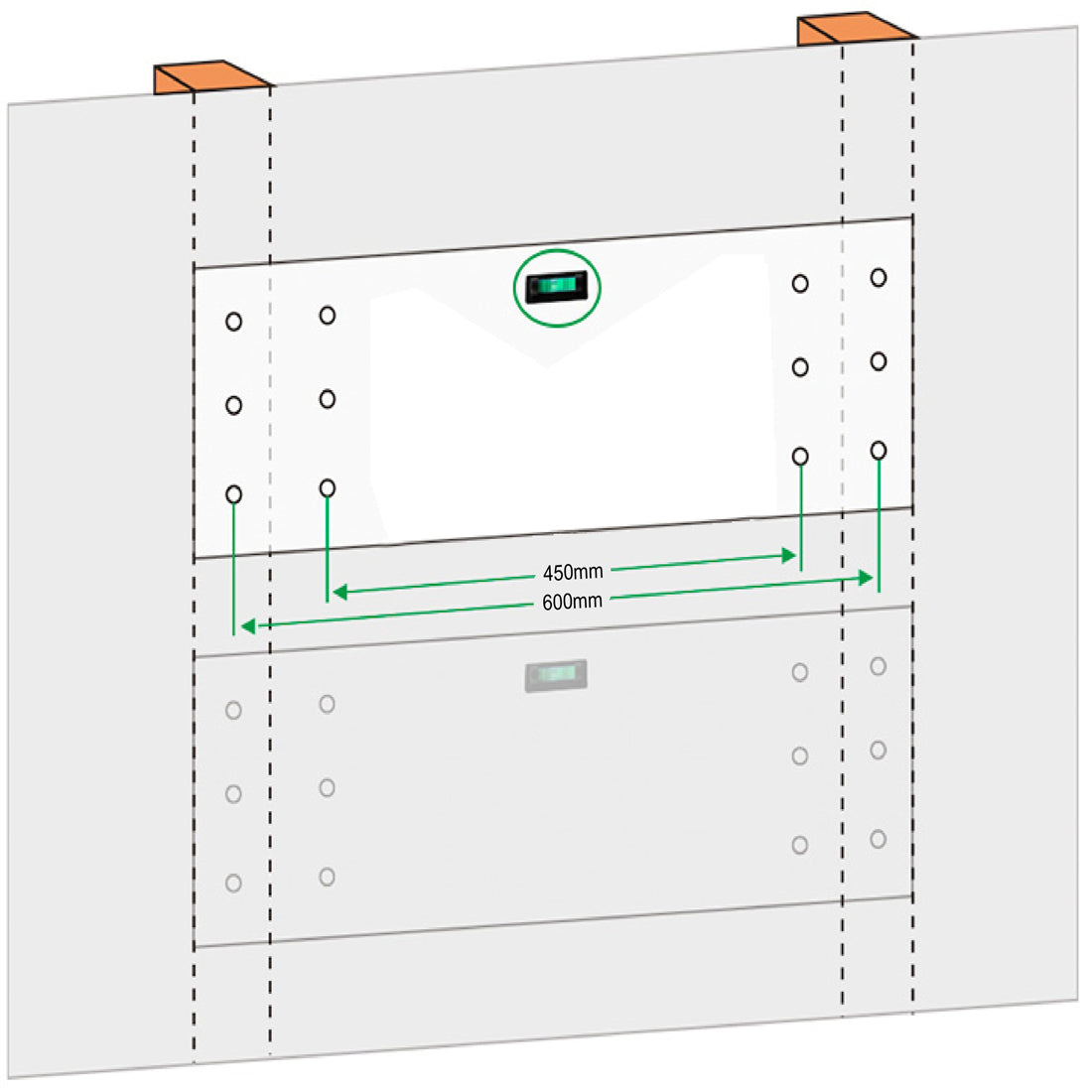 Fleximounts® Wall Shelving Extra Deep