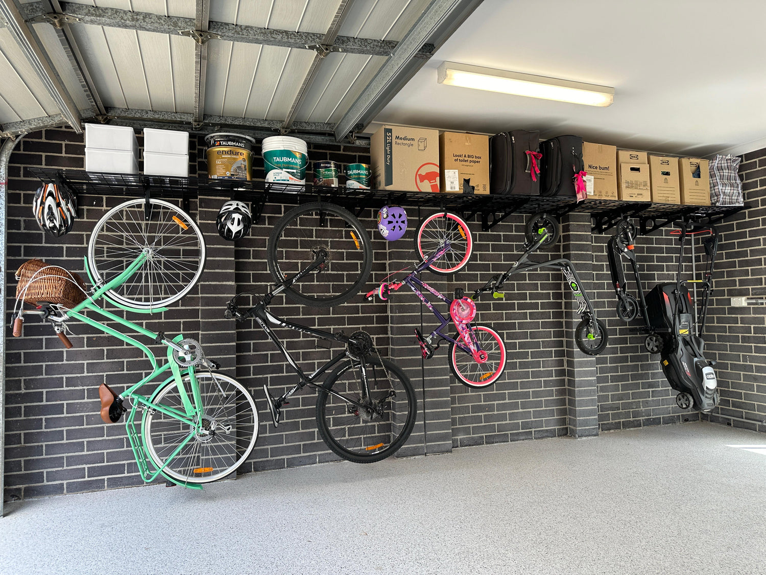 How to Improve Garage Wall Space?