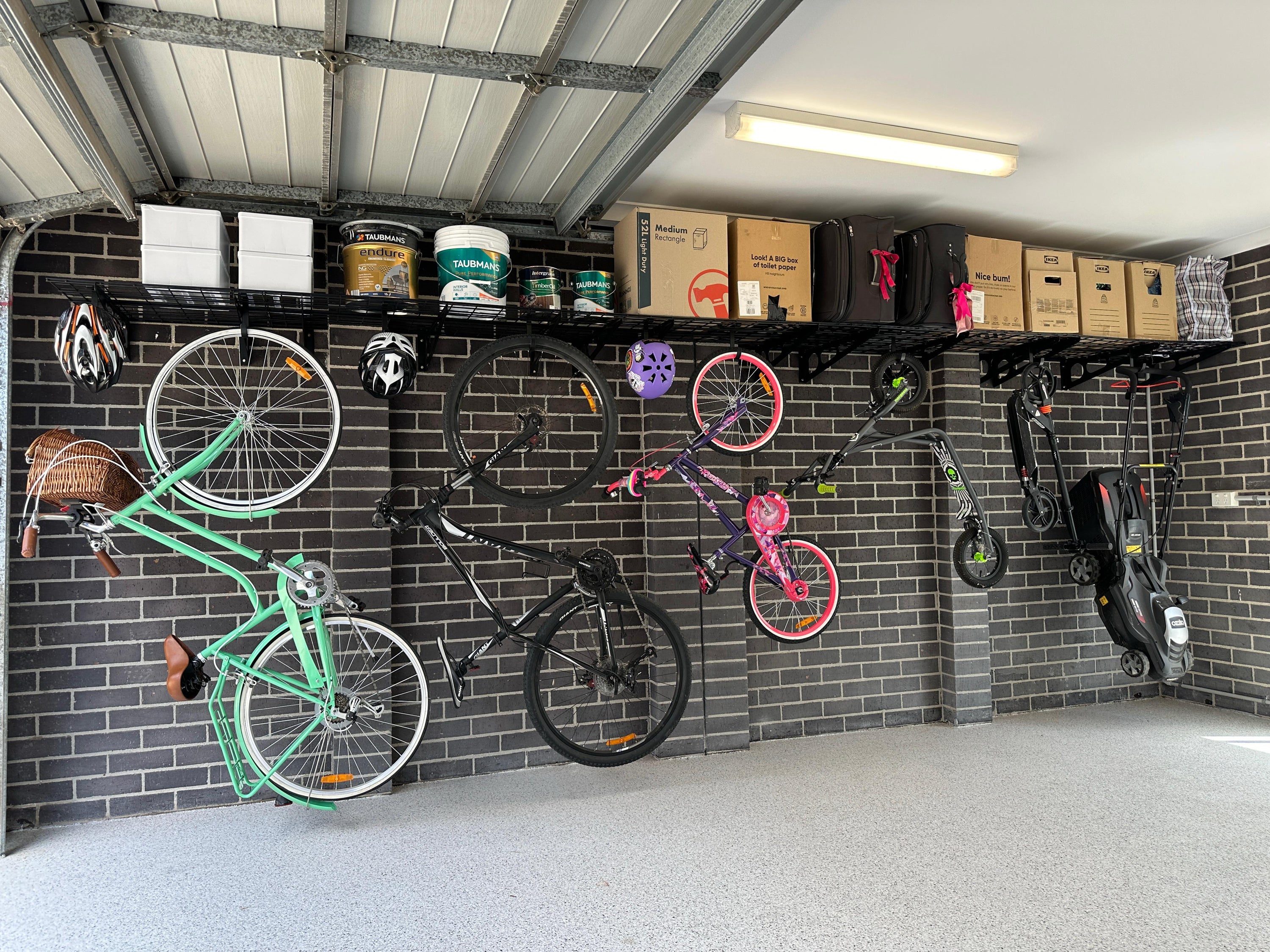 How to Improve Garage Wall Space?