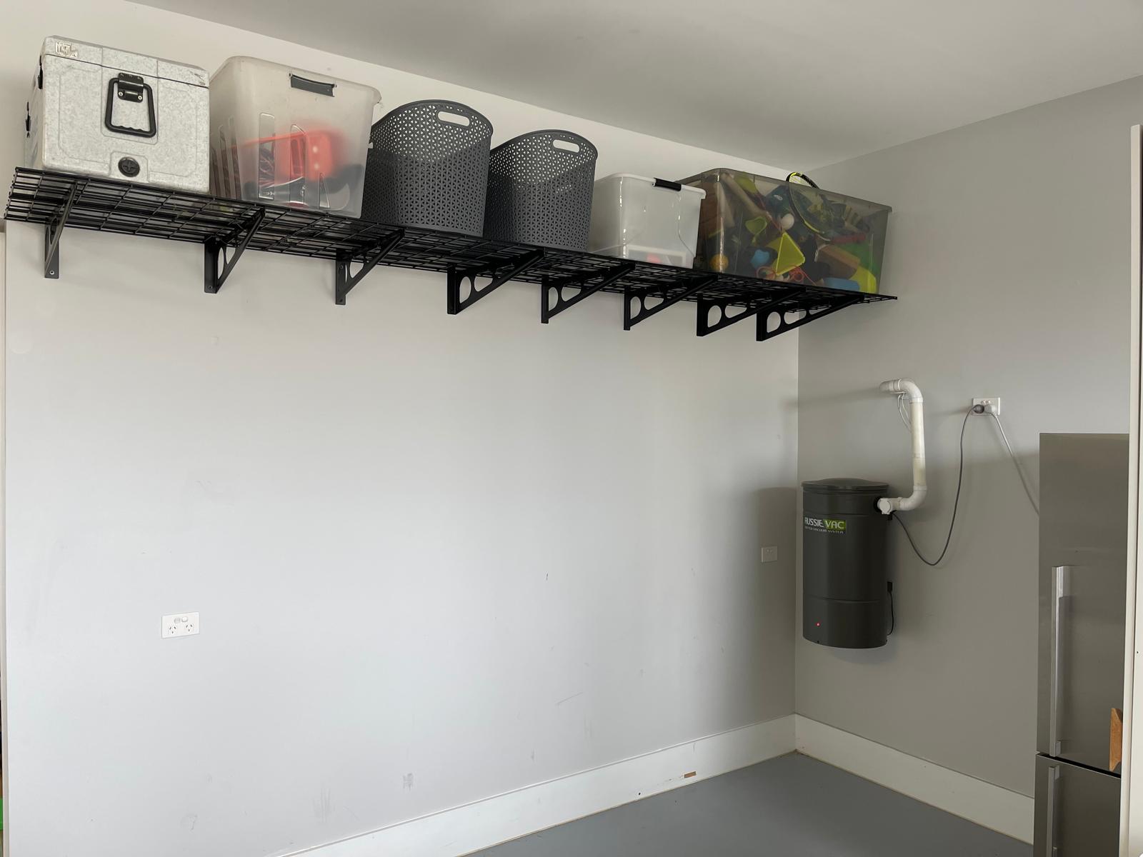 How Long Does It Take To Install The Overhead Storage Racks?