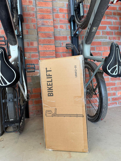 BIKELIFT® Easy Lift Vertical On-Wall Bike Rack