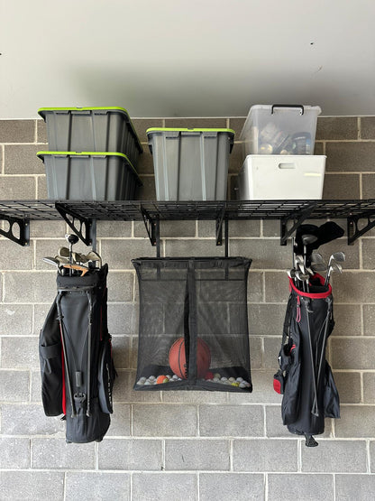 Fleximounts® Shelf Mounted Sports Storage Bag
