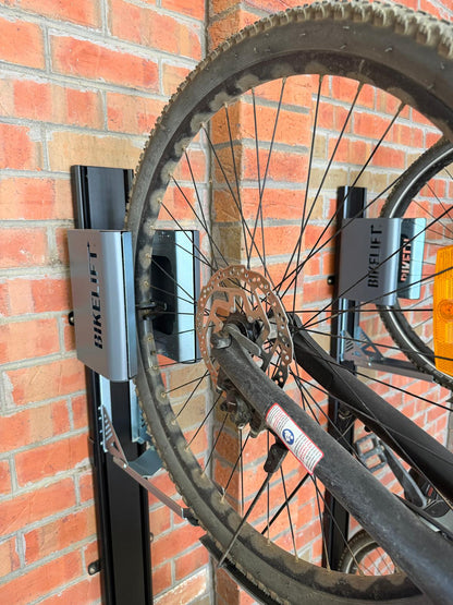 BIKELIFT® Easy Lift Vertical On-Wall Bike Rack