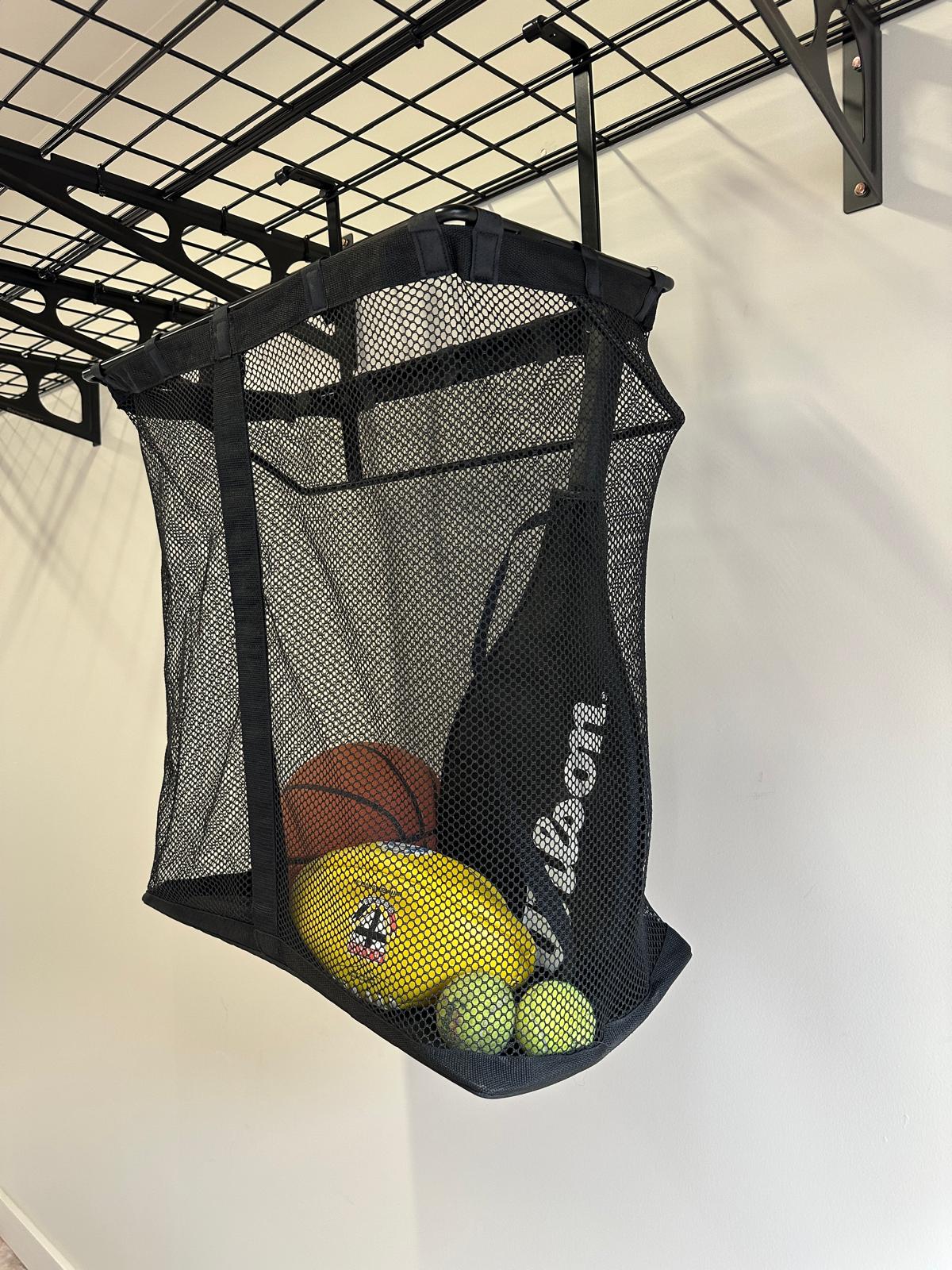 Fleximounts® Shelf Mounted Sports Storage Bag