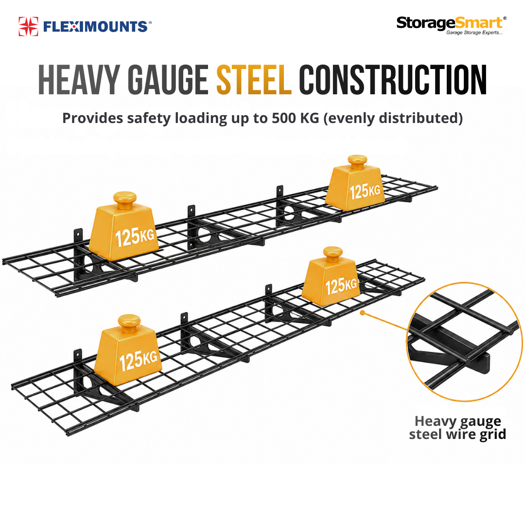 Fleximounts® Wall Shelving Standard - 3660mm Length
