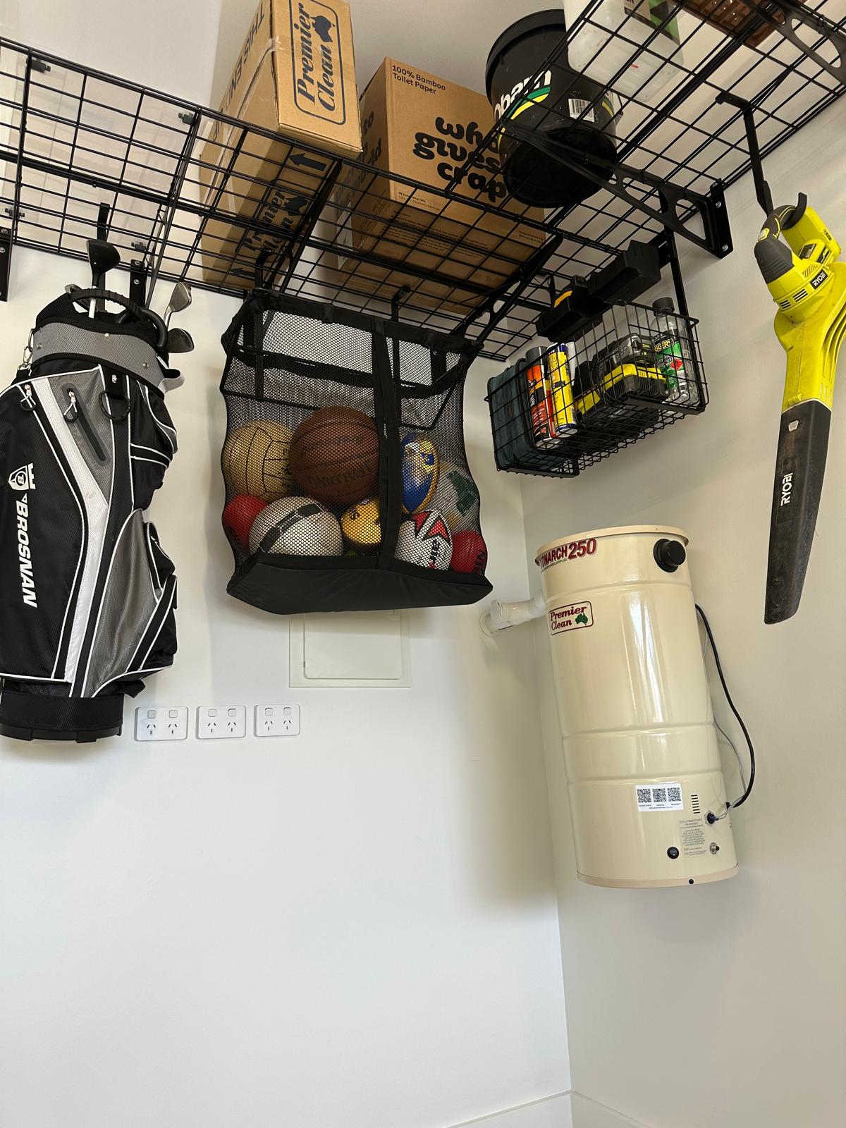 Fleximounts® Shelf Mounted Sports Storage Bag
