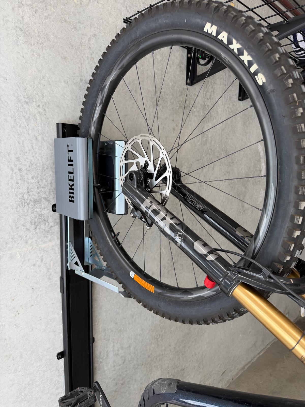 BIKELIFT® Easy Lift Vertical On-Wall Bike Rack