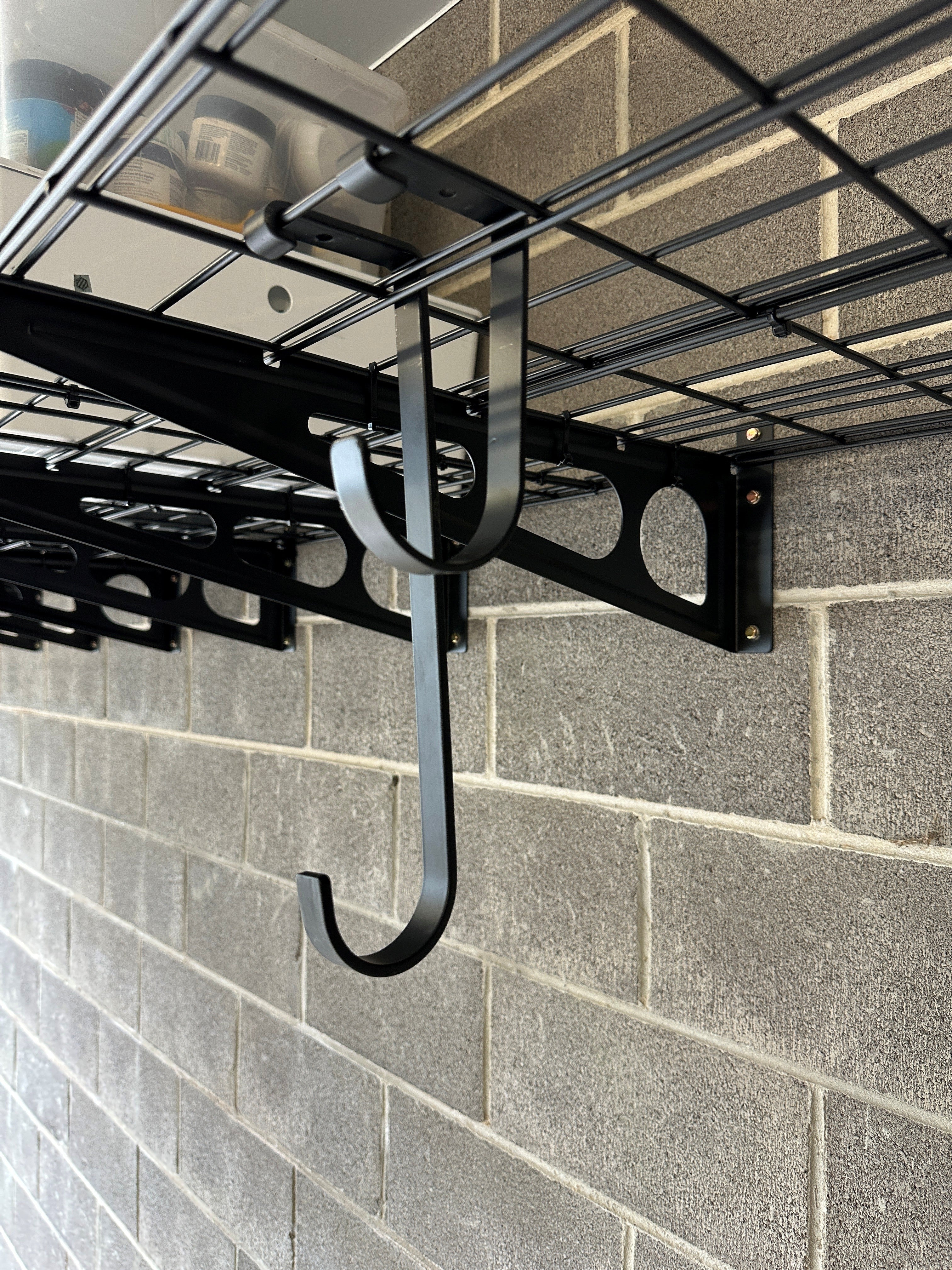 Fleximounts® Long Utility &amp; Bike Shelf Hooks