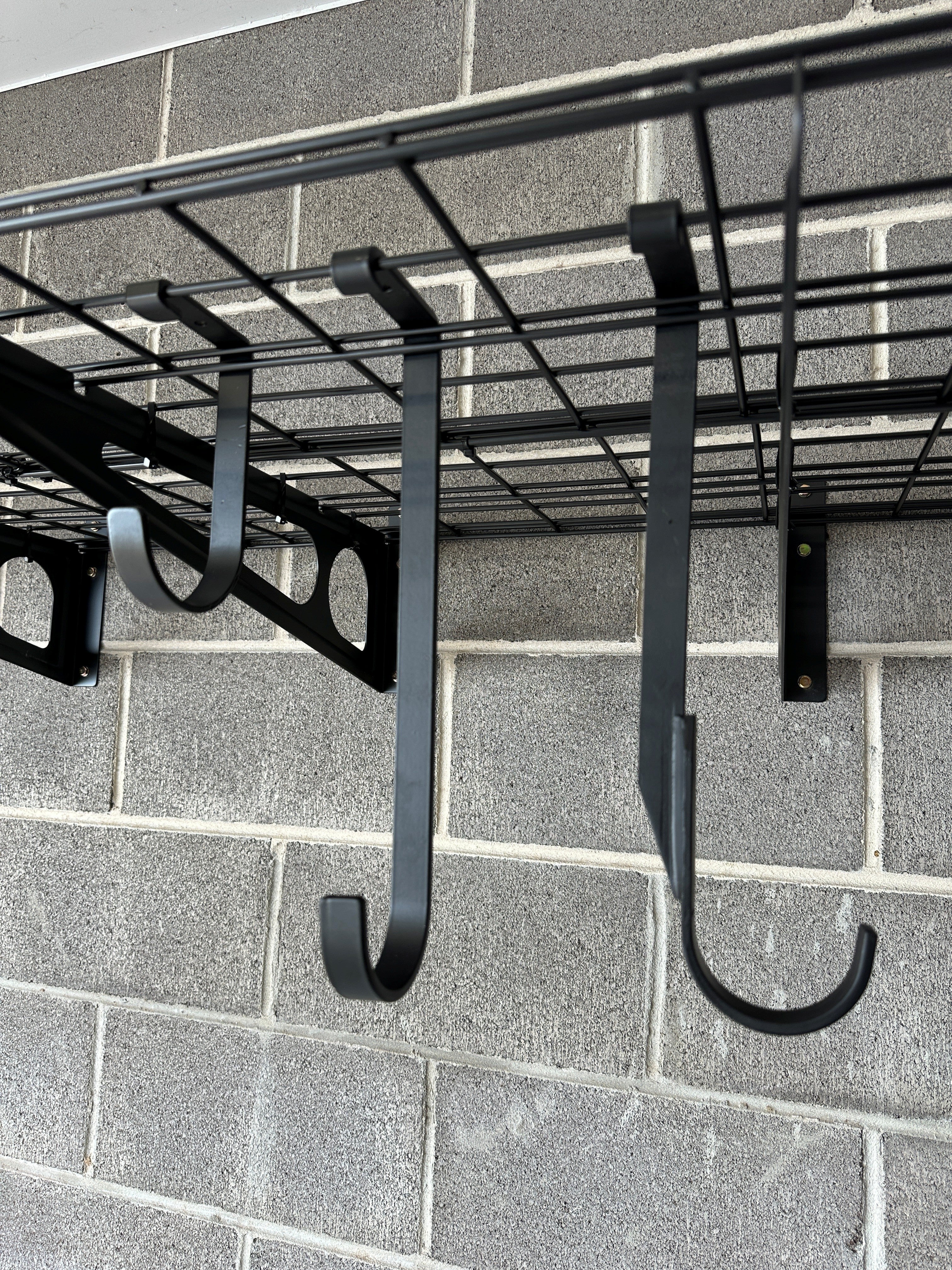 Fleximounts® Long Utility &amp; Bike Shelf Hooks