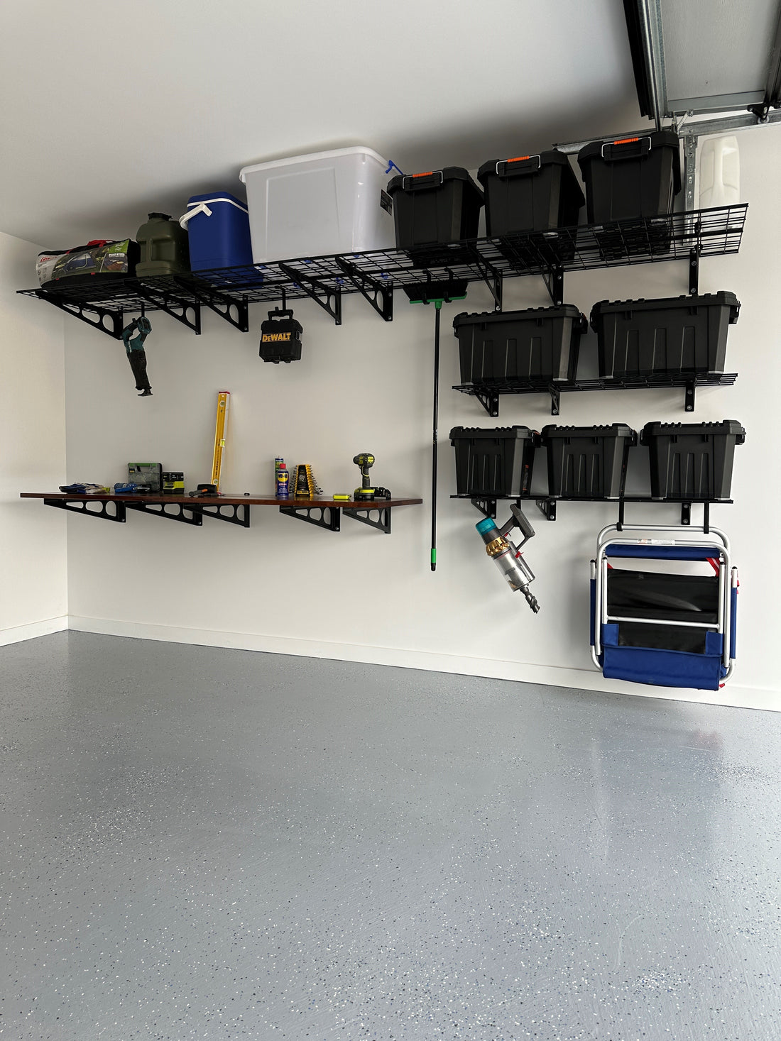 Fleximounts® Wall Mounted Workbench Station