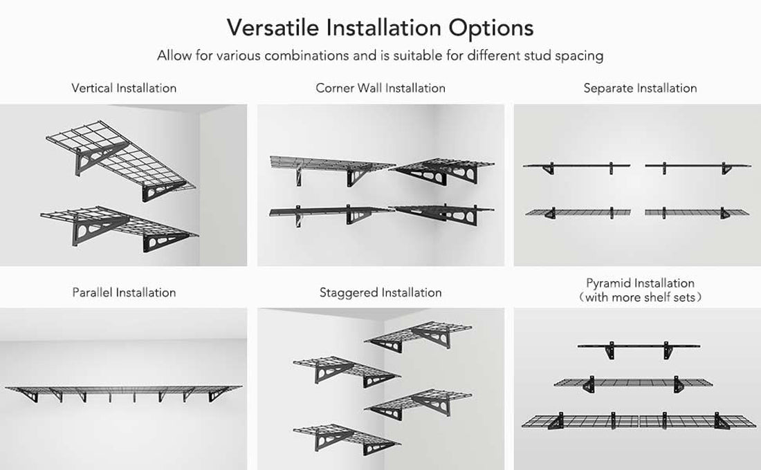 Fleximounts® Wall Shelving Standard - IN STOCK